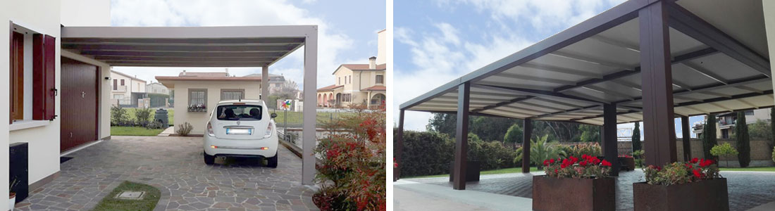 posti auto alluminio