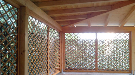 tettoia legno