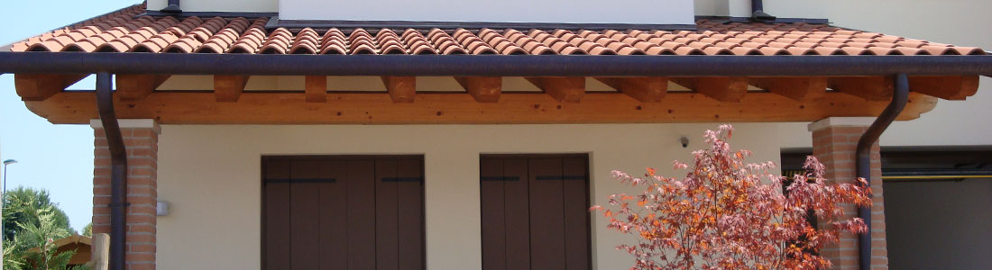 Tettoie in legno venezia lino quaresimin maerne di martellago Foto di tettoie in legno